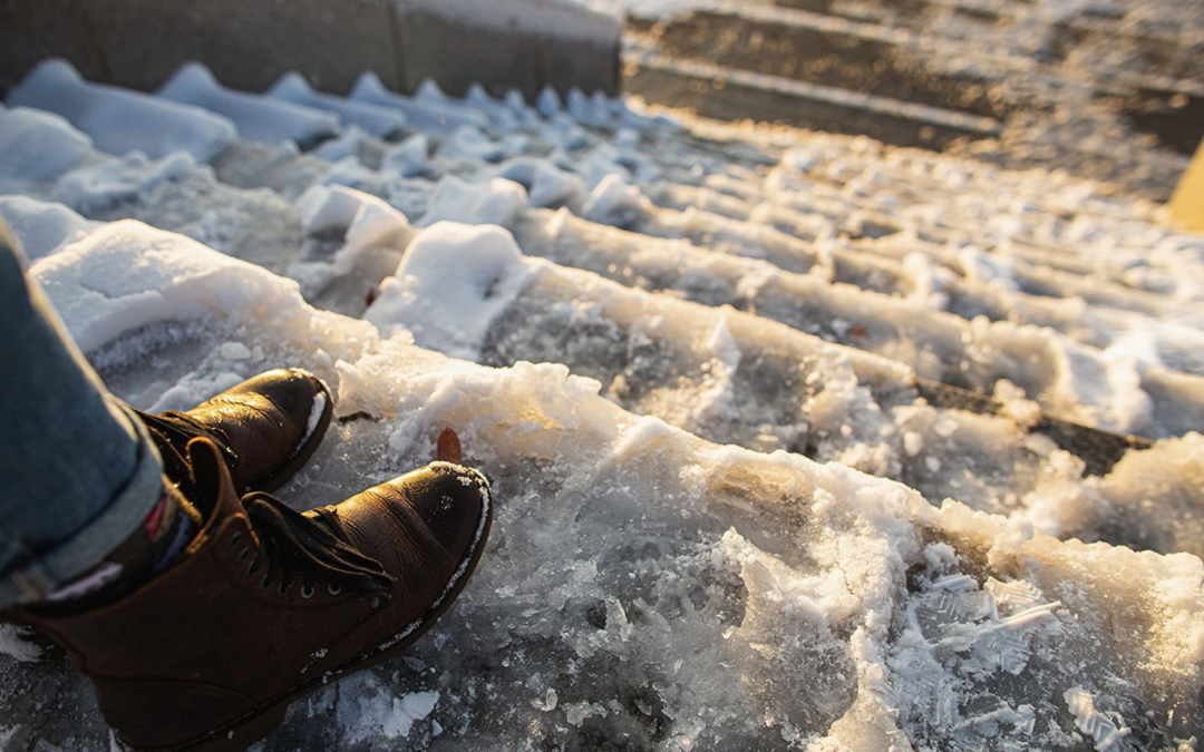Prevent slips and falls this winter